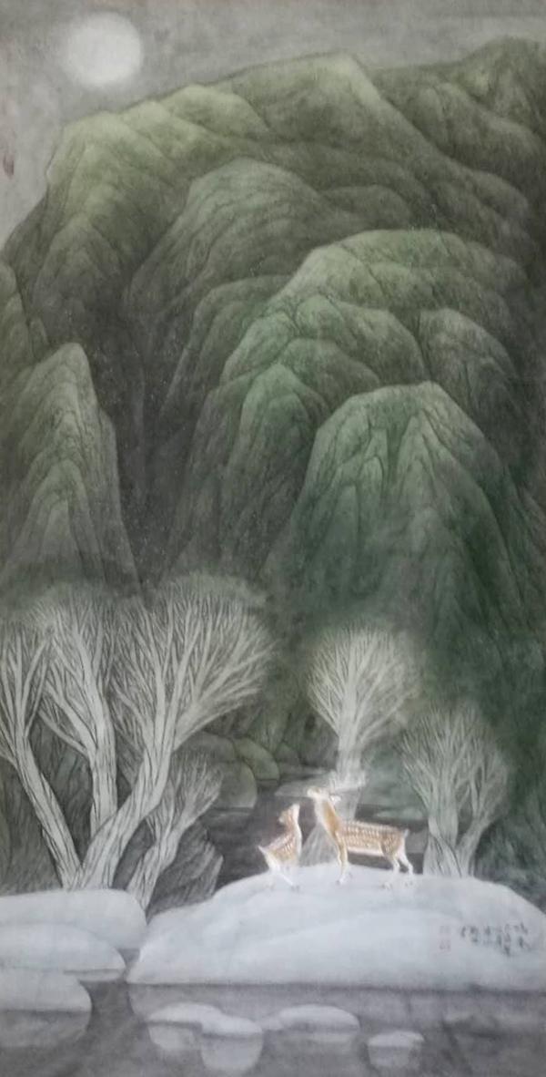 情系黑土笔耕田园著名画家杨殿生作品欣赏