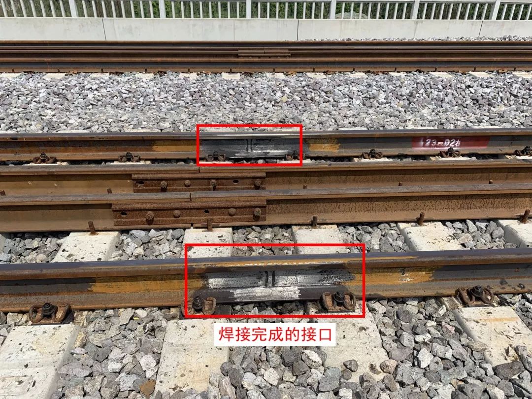 沪通铁路又有新进展临时轨换成永久性轨道