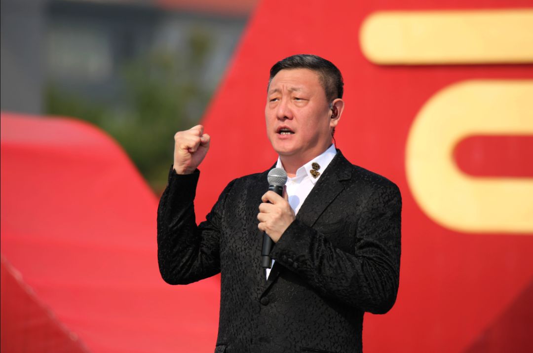 今天,韩磊在愚公故里演绎新时代愚公移山精神!