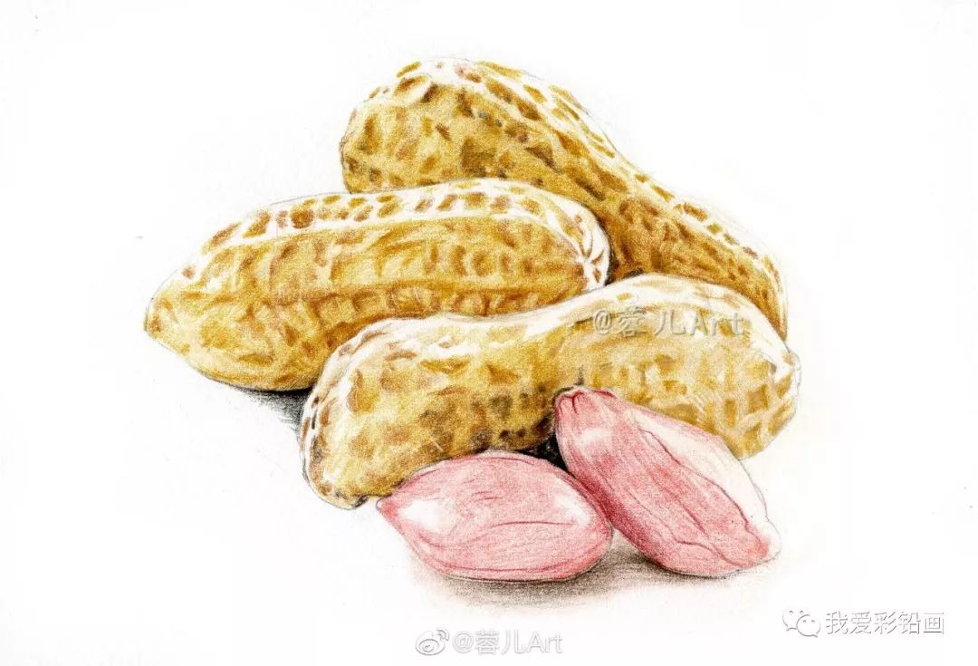 【手绘花生】麻屋子,红帐子,里面住着个白胖子