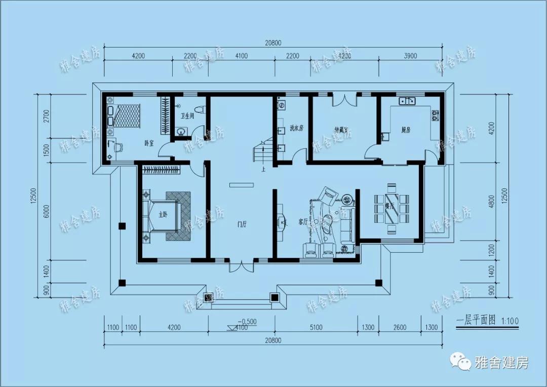 室内平面布局图效果图
