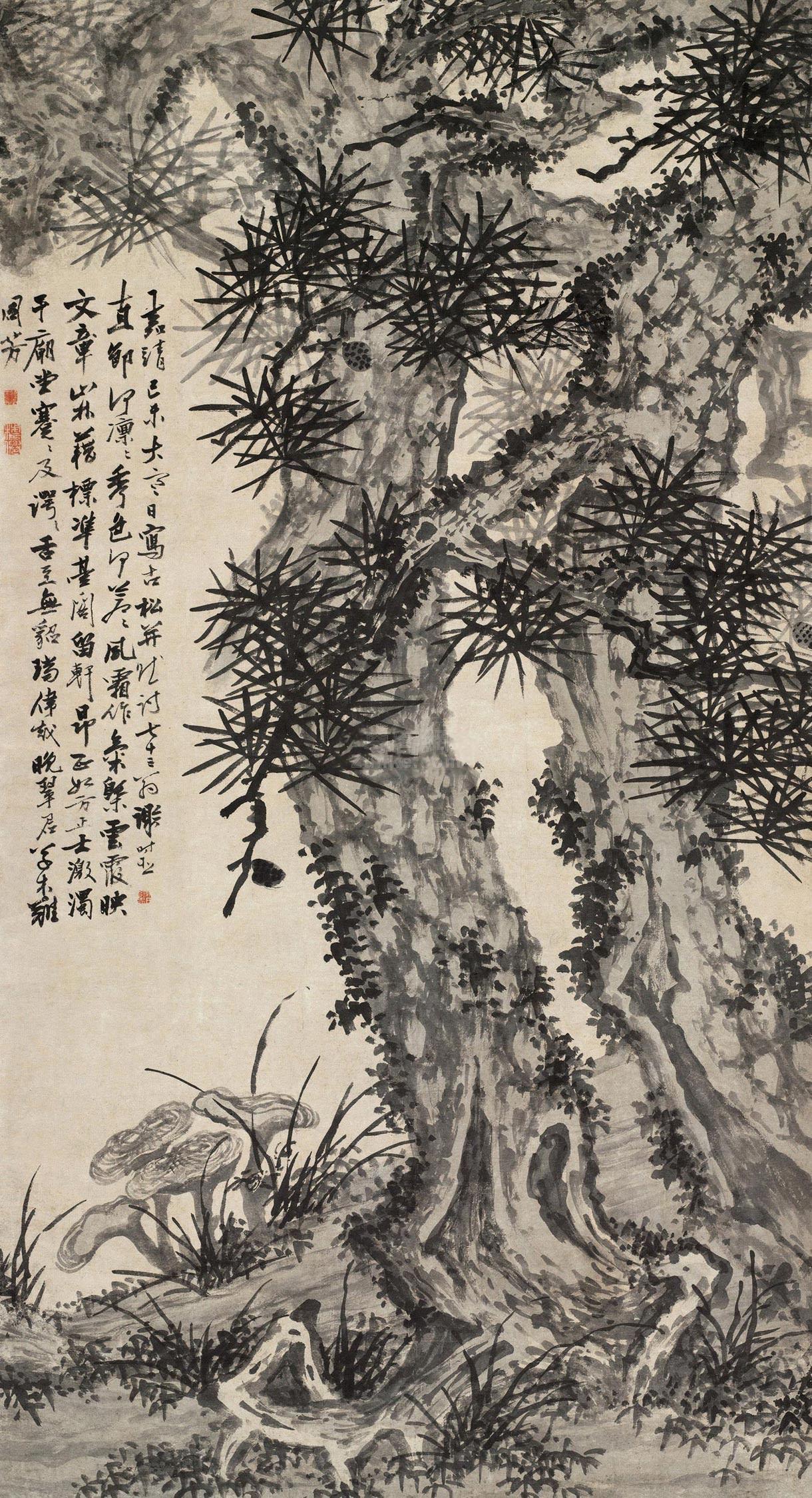 明代书画家谢时臣作品欣赏