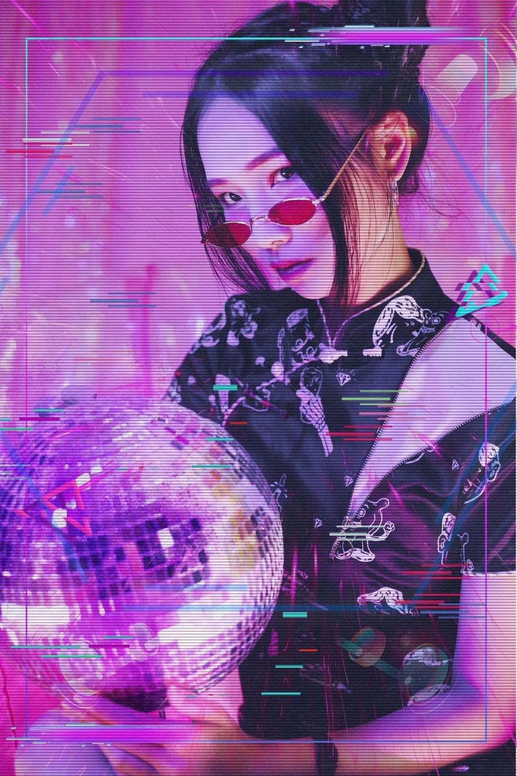 摄影回顾蒸汽波少女万物皆可蒸