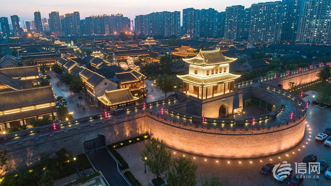 图说夜航即墨古城火树银花不夜天