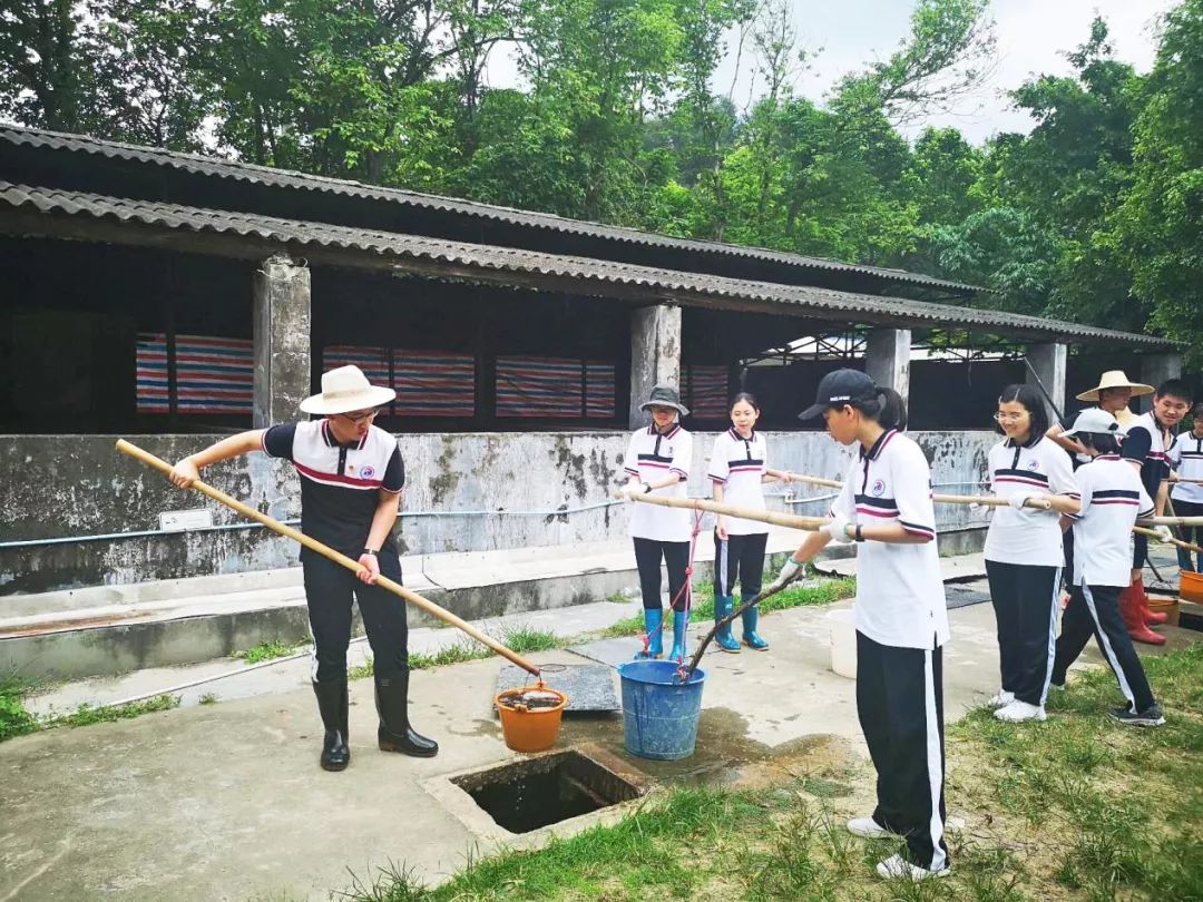 終於,登上了學農基地的大巴,我們高一級浩浩蕩蕩地踏入廣州市中學生