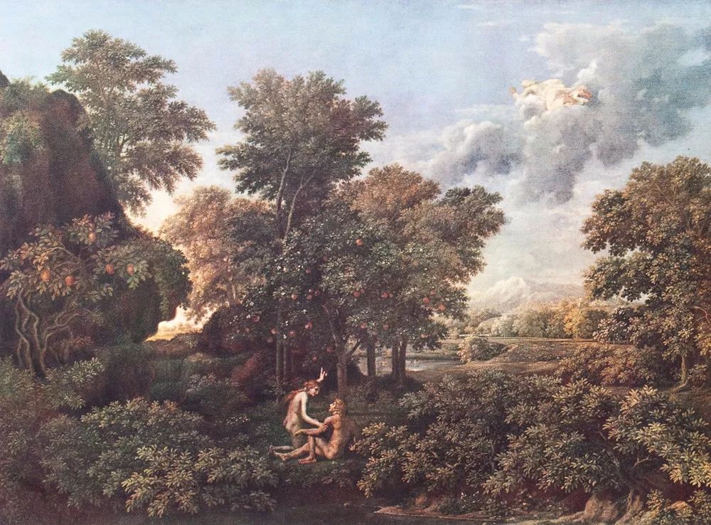 年少读不懂普桑,看懂已成画中人_阿卡迪亚