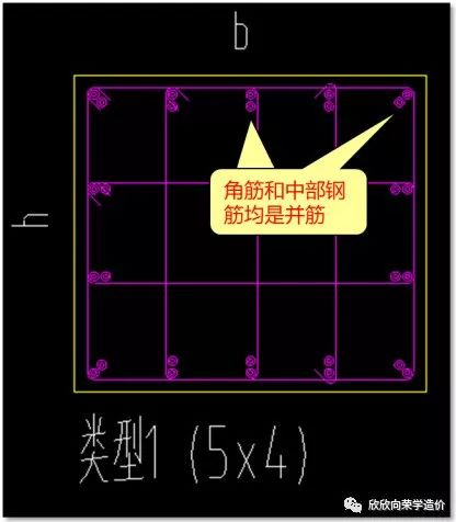 柱并筋构造参照图集图片