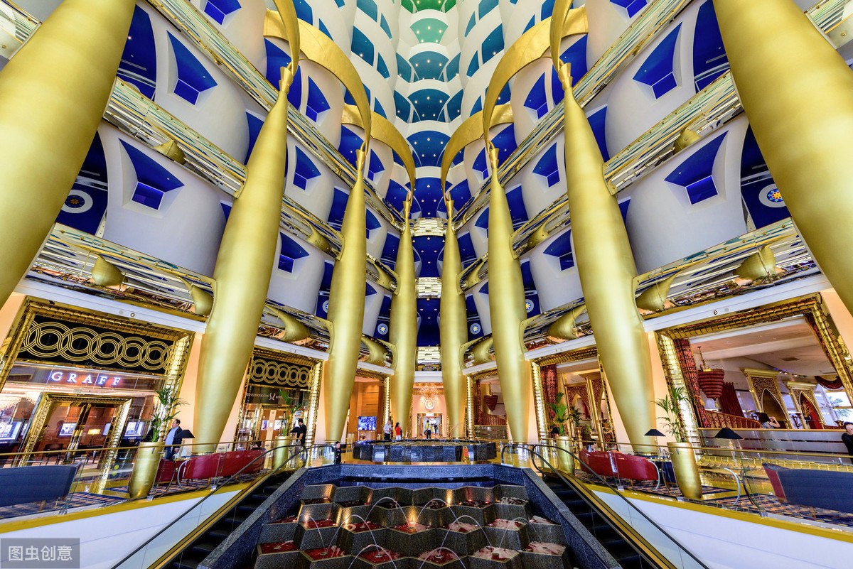 全球屈指可数超奢华七星级酒店!第一座在迪拜,有二座在中国?