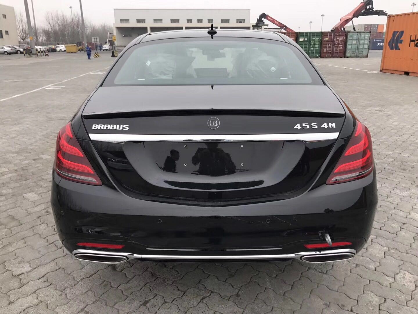 奔驰巴博斯s450黑/棕天津港现车优惠促销中