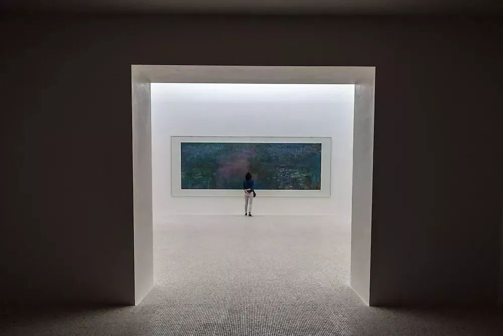 安藤忠雄「地中美术馆」和benesse house museum-莫奈的三幅《睡痢贩