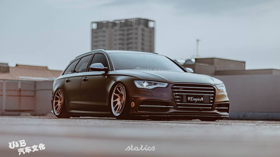 royal stance认证!一台变色龙奥迪a6