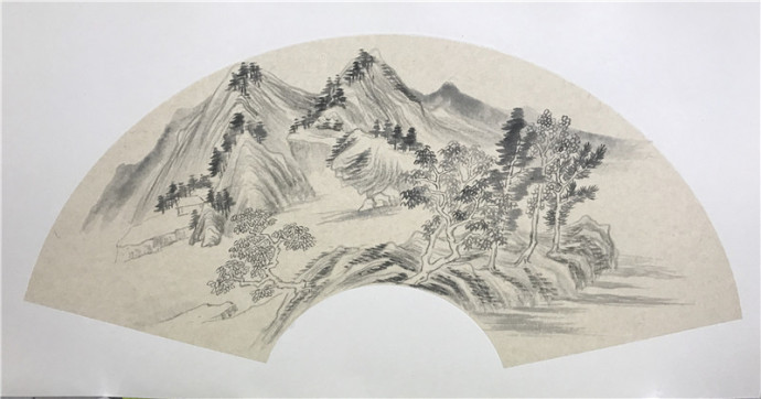 较之前一辈画家,孔燕能更充分地生活于"文化文本"给出的精神天地.