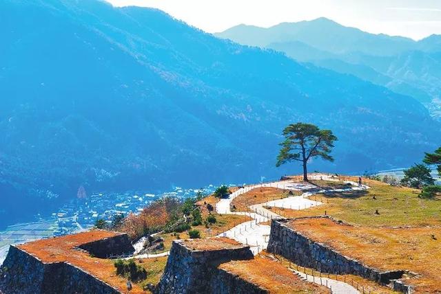 星球景点竹田城遗世的真实版天空之城