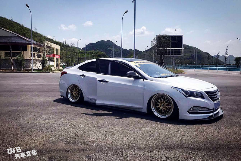 为什么要改一台韩国车贵州车友的现代名图