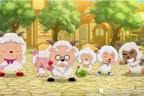 都见过羊村大门,可谁看过羊村的全景地图?看完瞬间被震撼到了!