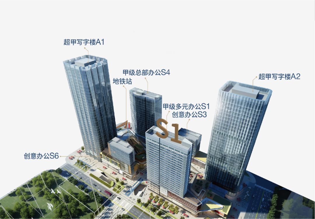 保利鱼珠港s1栋是整个首开北区乃至未来整个110万㎡临江大城的唯一小