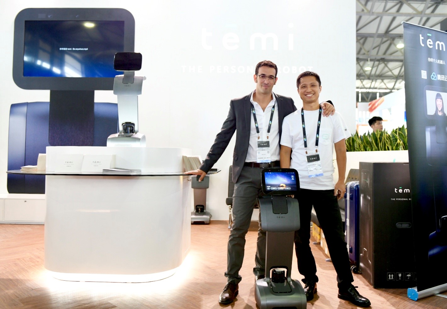 以色列temi机器人亮相cesa个人机器人引关注