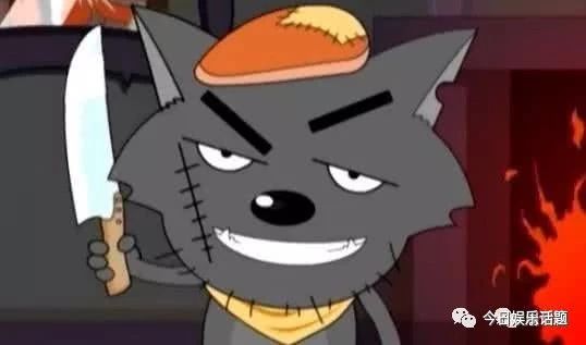 看完整集后也没发现有几个少儿不宜的镜头,只是灰太狼拿刀的行为稍