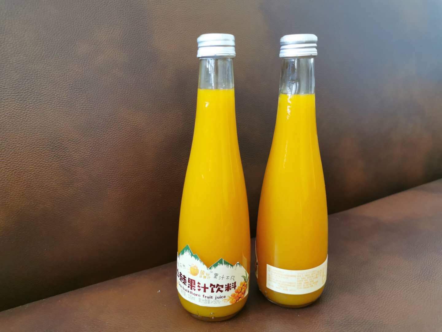 芒果汁和低聚异麦芽糖,使沙棘果汁产品惊爆了消费者的眼球:"vc含量≧