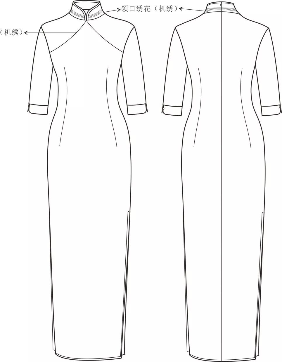 改良旗袍欣赏第二波|30组创意总有你爱的