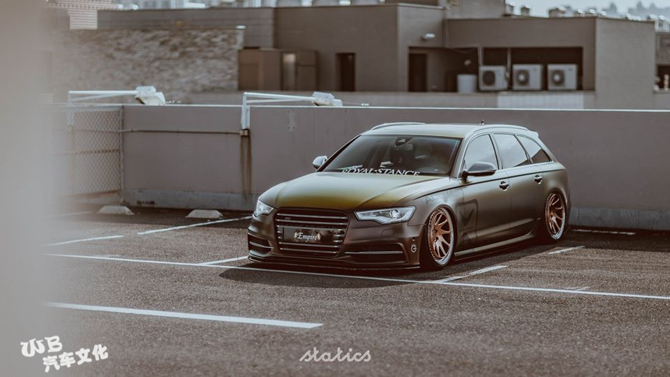 royal stance认证!一台变色龙奥迪a6