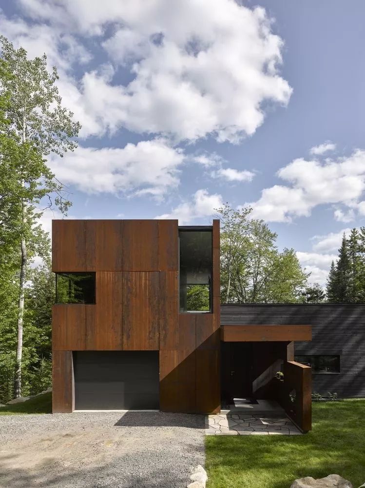 景观材料刚柔并济耐候钢景观可持续设计理想材料