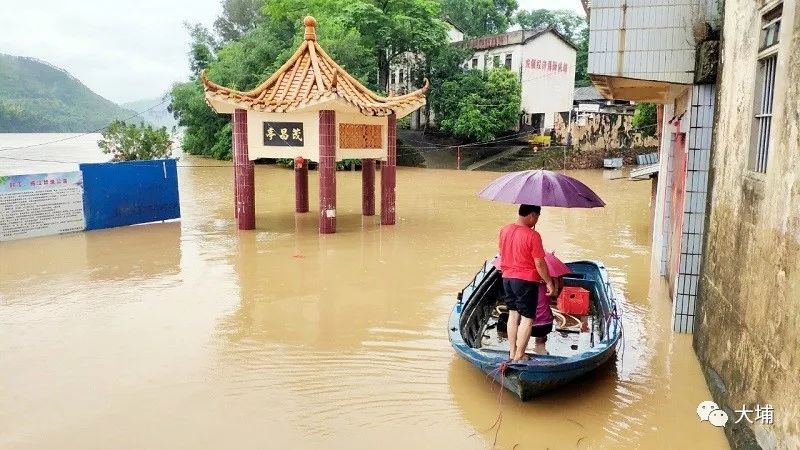 直击茶阳大麻三河现场大埔启动暴雨Ⅳ级应急响应