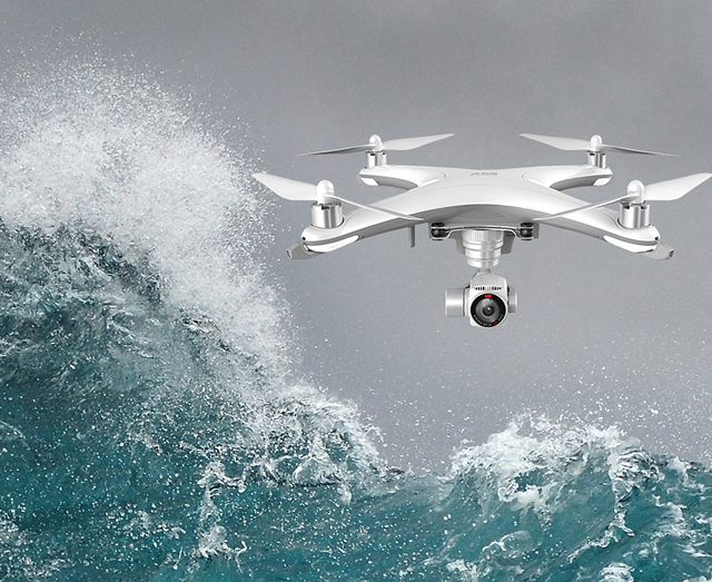 绝技!老外用上aee 一电科技航拍无人机钓鱼