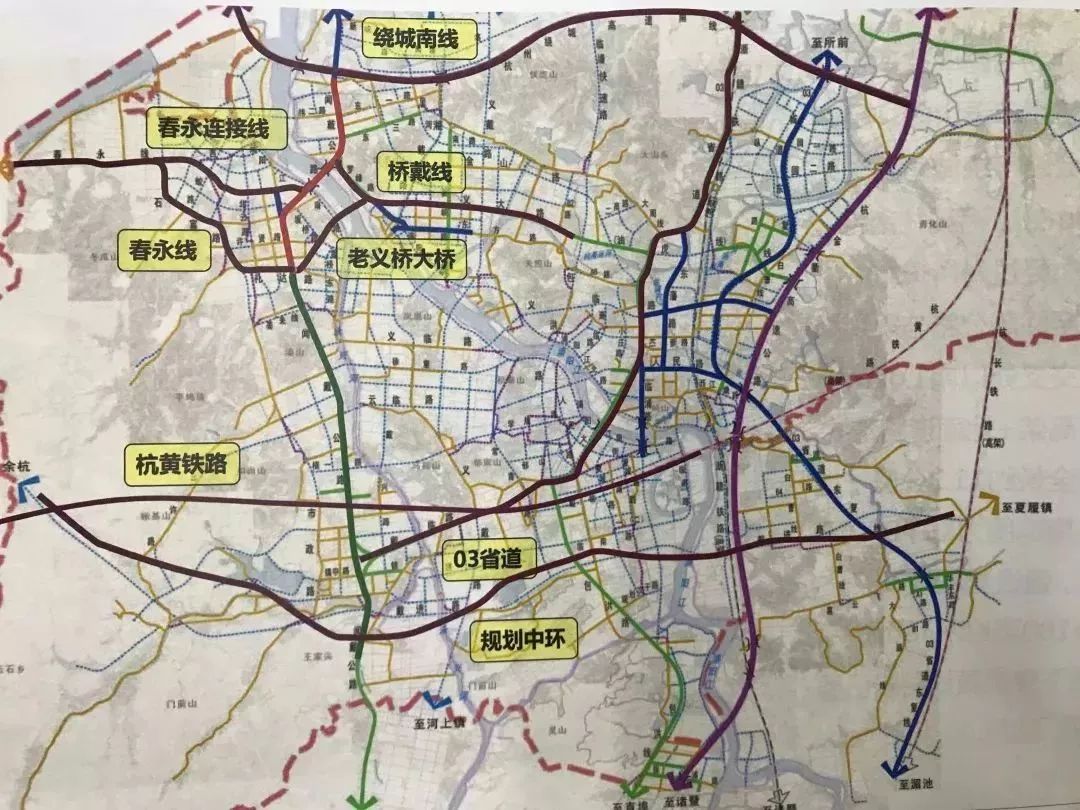 交通建设丨萧山南片又将多一条高架更多道路在建中