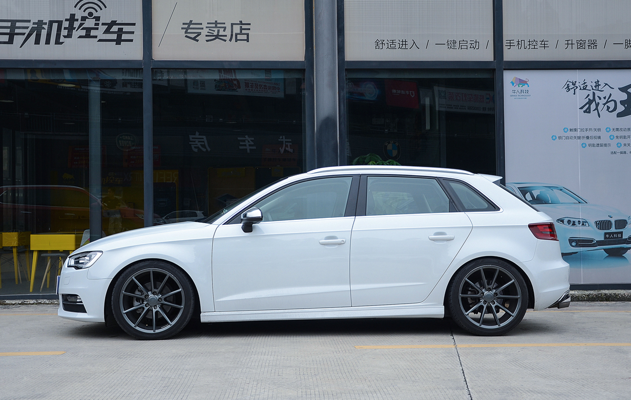 奥迪a3改装德国teiracing街道版绞牙避震作业