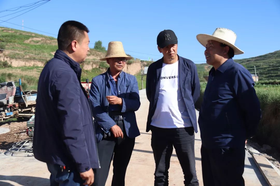 临潭县召开建制村畅返不畅整治工程现场会