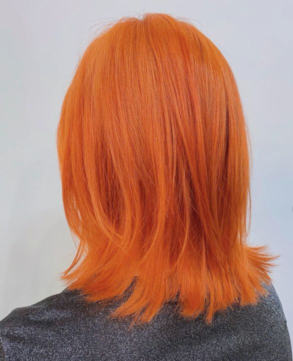 这个夏天最耀眼的网红发色橘色