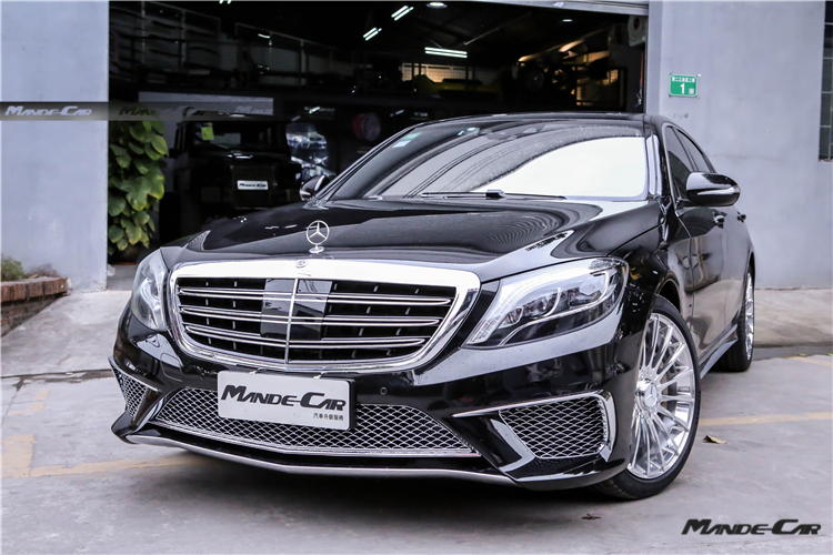 奔驰s级 改装s65 amg包围,20寸amg轮毂_搜狐汽车_搜狐网