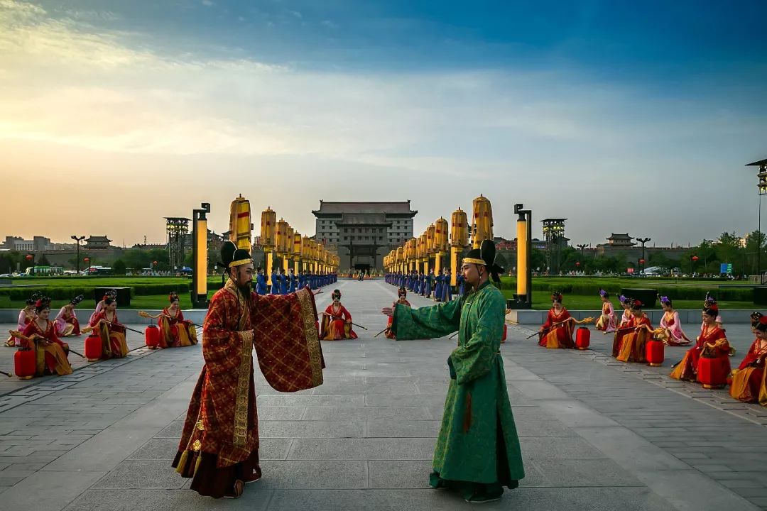 古代迎宾之礼图片