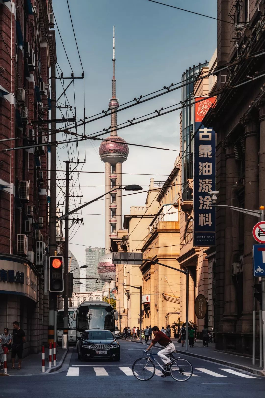 上海街道照片真实图片