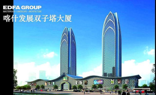 新疆没有超高地标建筑在建双子塔高268米将成为新疆第一高楼