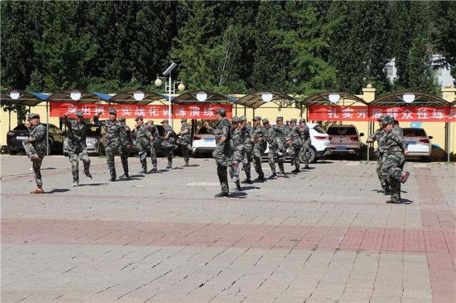 保定市满城区人武部扎实开展基干民兵训练