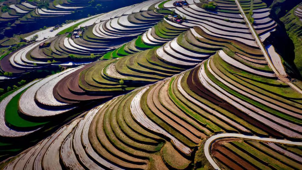 六盘山梯田云海被央视曝光啦