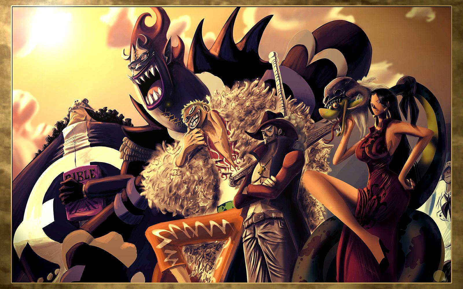 《海贼王》四皇的实力是不是比不过海军大将？_bigmom