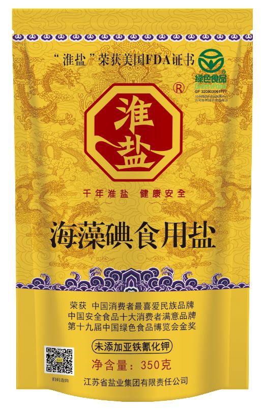 大清淮盐食用自然晶盐