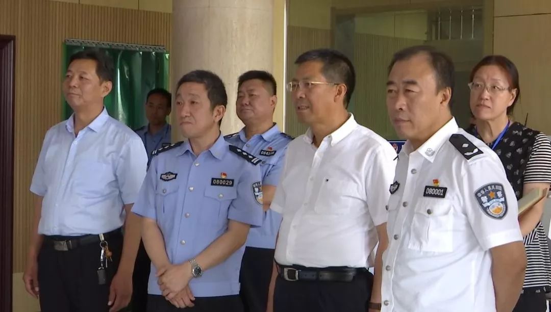 头条省公安厅副厅长杨通顺调研曲沃县公安工作