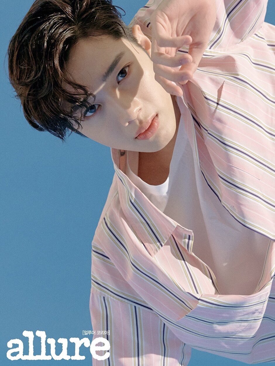 清新的少年美赖冠霖allure7月号画报公开