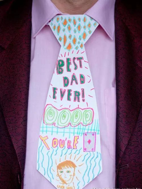 父亲节幼儿园创意儿童手工,看这里吧!