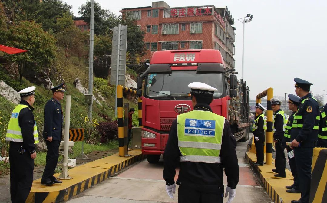 邵阳高速入口治超工作初见成效,5月超限率降至0.16%