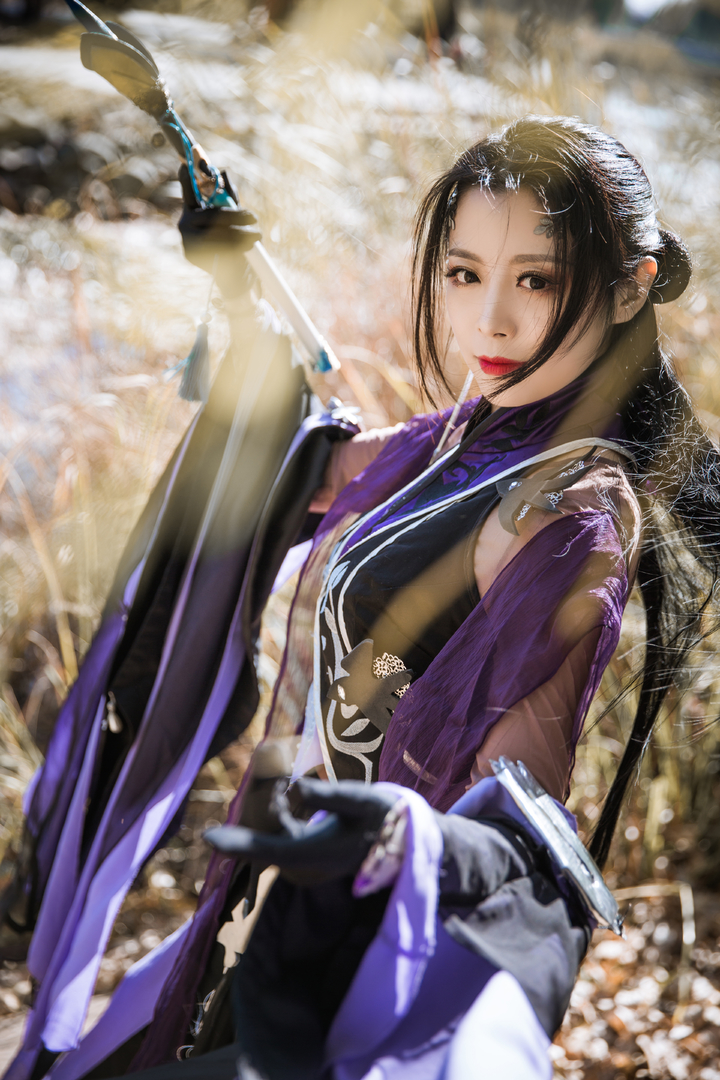 剑网三儒风万花cosplay