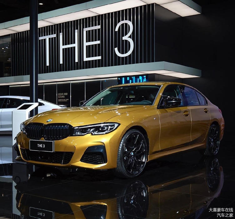 全新华晨宝马325im运动版主打色之一耀目金喜欢吗