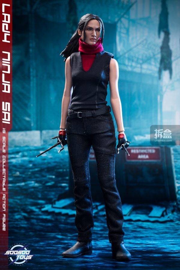 soosootoys超胆侠夜魔女侠艾丽卡0216可动人偶