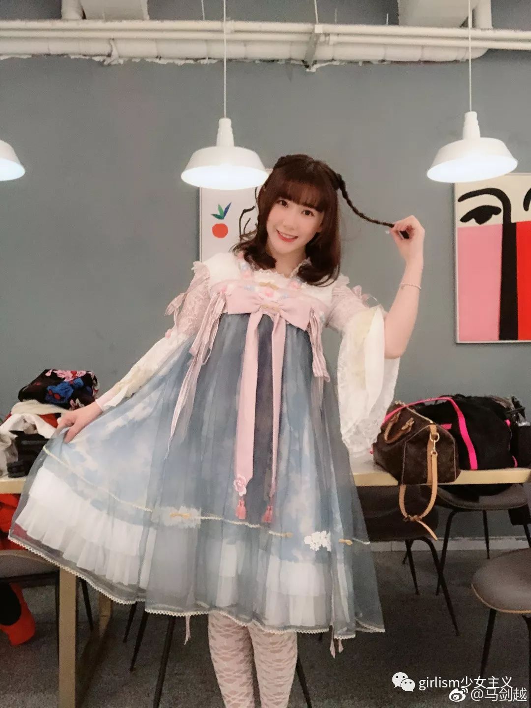 明星也爱lolita盘点穿小裙子的中国艺人