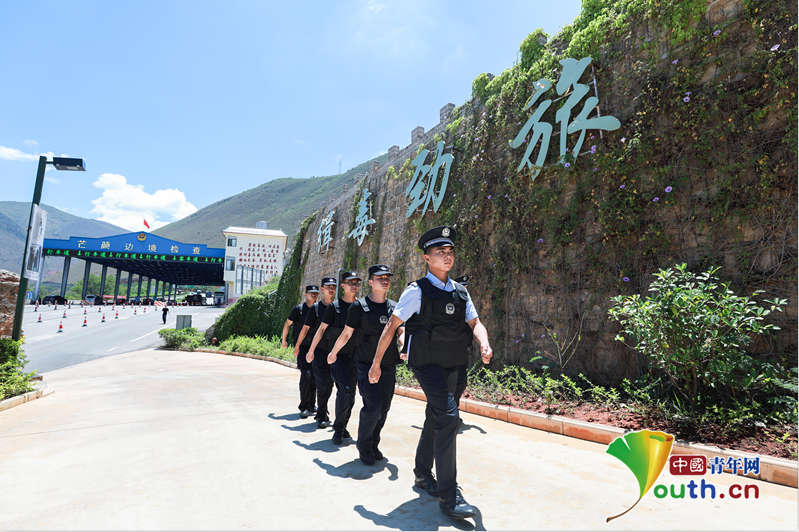 云南保山芒颜边境检查站十年砺剑铸辉煌