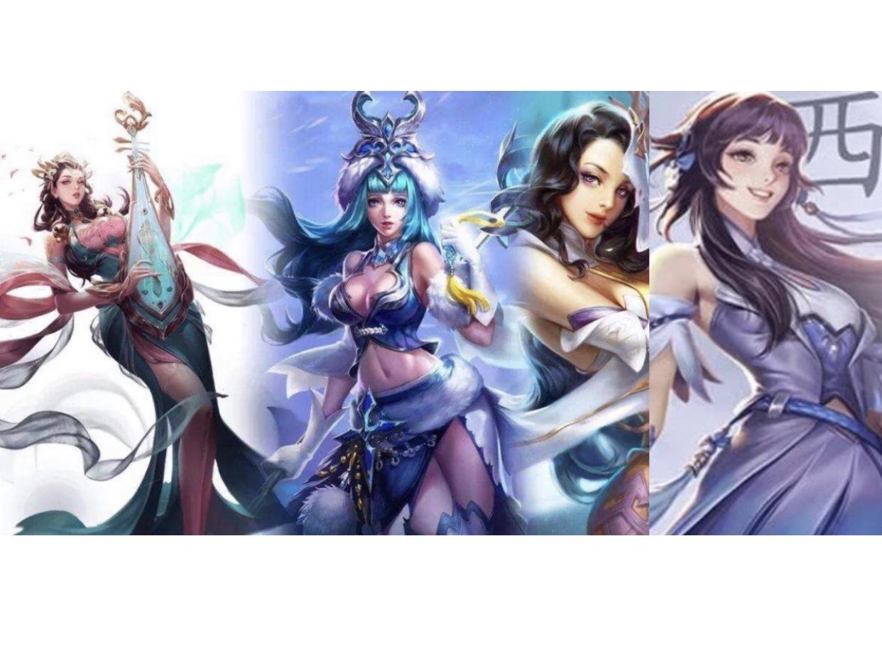 感觉四大美女就杨玉环做出了感觉,貂蝉要金蝉子皮肤才有感觉,王昭君就